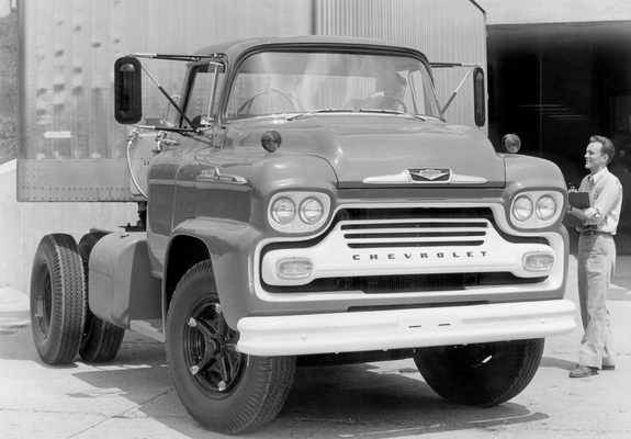 Chevrolet Spartan 90 Chassis Cab 1958 wallpapers