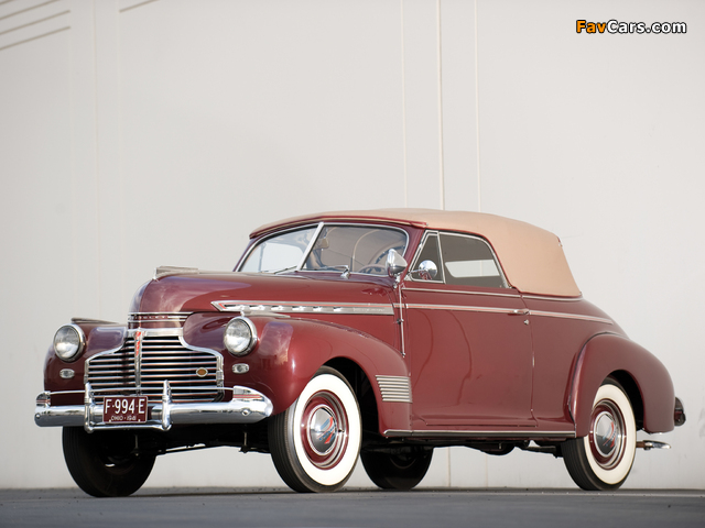 Chevrolet Special Deluxe Convertible 1941 wallpapers (640 x 480)