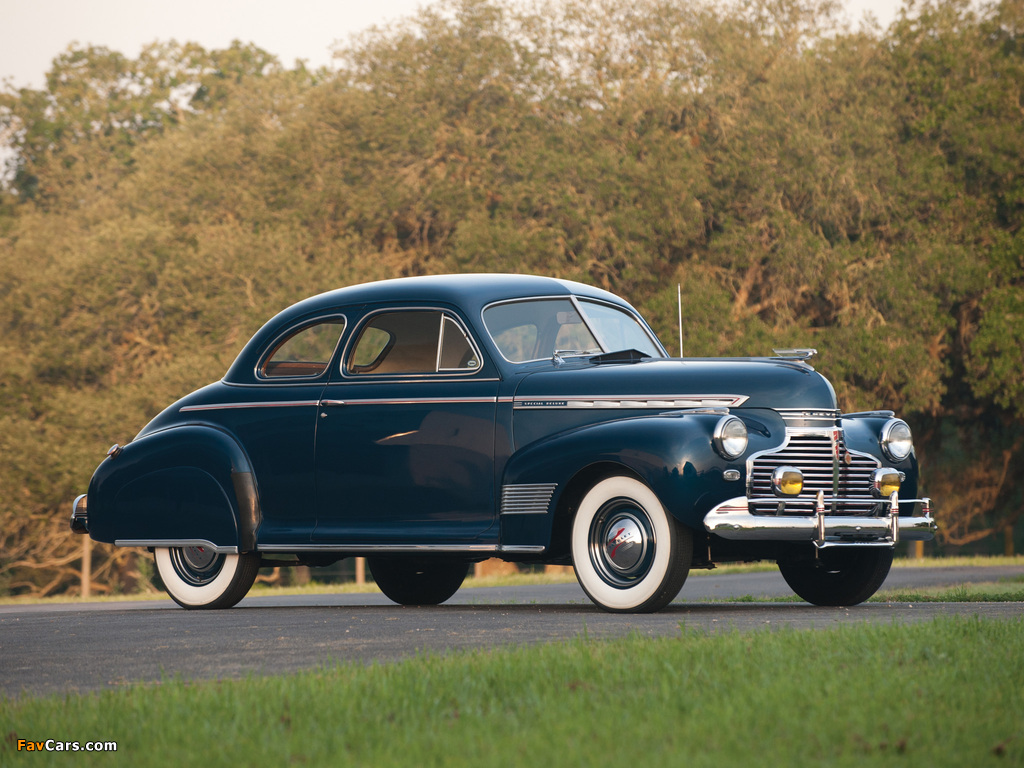 Pictures of Chevrolet Special DeLuxe 5-passenger Coupe (AH) 1941 (1024 x 768)
