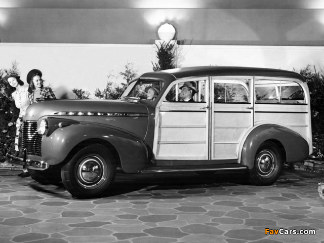 Pictures of Chevrolet Special Deluxe Woodie Wagon 1941 (640 x 480)