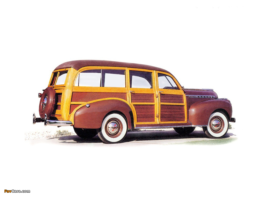 Chevrolet Special Deluxe Woodie Wagon 1941 wallpapers (1024 x 768)