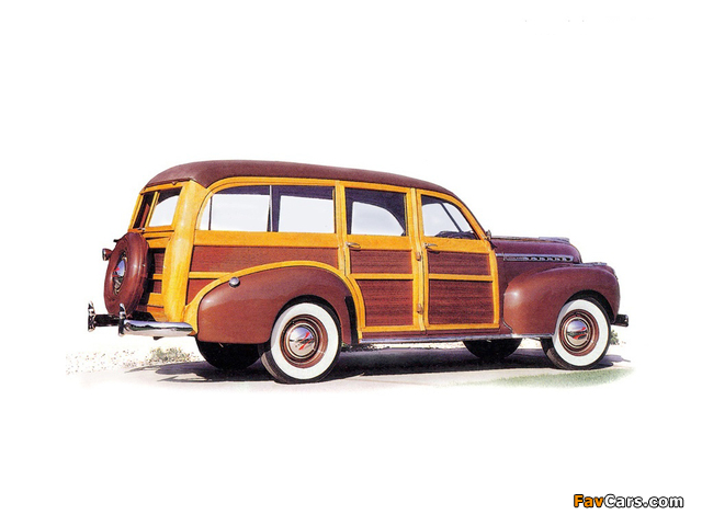 Chevrolet Special Deluxe Woodie Wagon 1941 wallpapers (640 x 480)