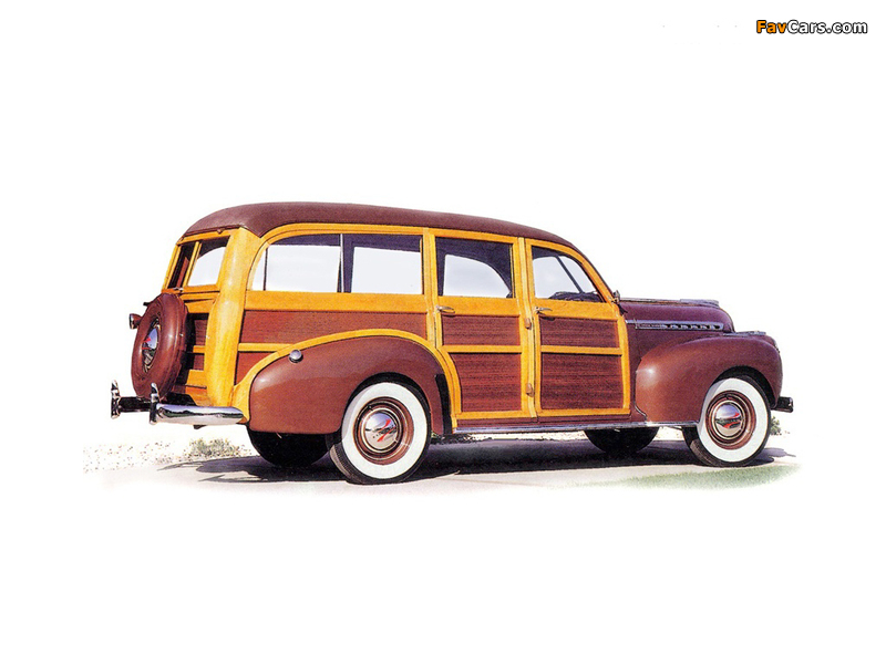 Chevrolet Special Deluxe Woodie Wagon 1941 wallpapers (800 x 600)