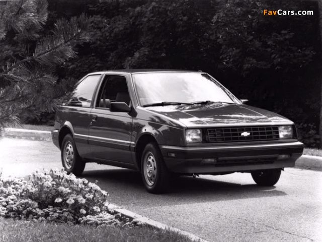 Pictures of Chevrolet Spectrum Hatchback 1985–89 (640 x 480)