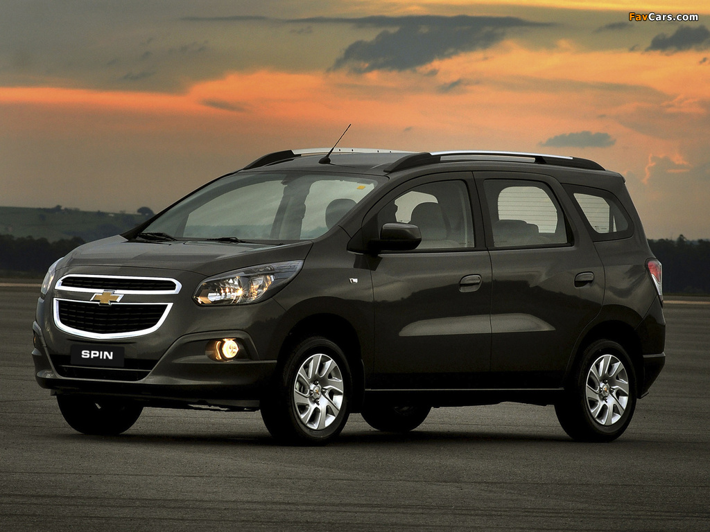 Chevrolet Spin 2012 wallpapers (1024 x 768)