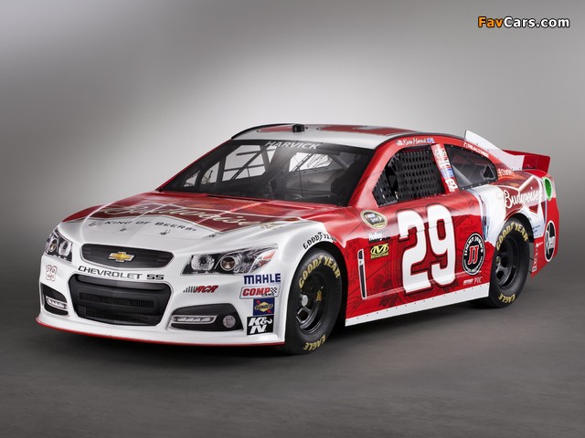 Images of Chevrolet SS NASCAR Sprint Cup Series Race Car 2013 (640 x 480)