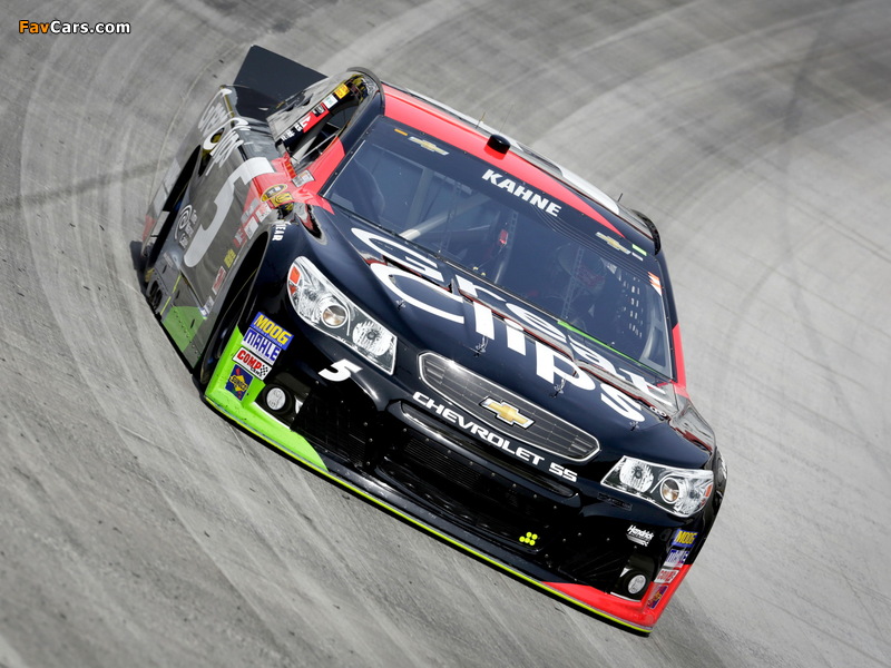 Photos of Chevrolet SS NASCAR Sprint Cup Series Race Car 2013 (800 x 600)