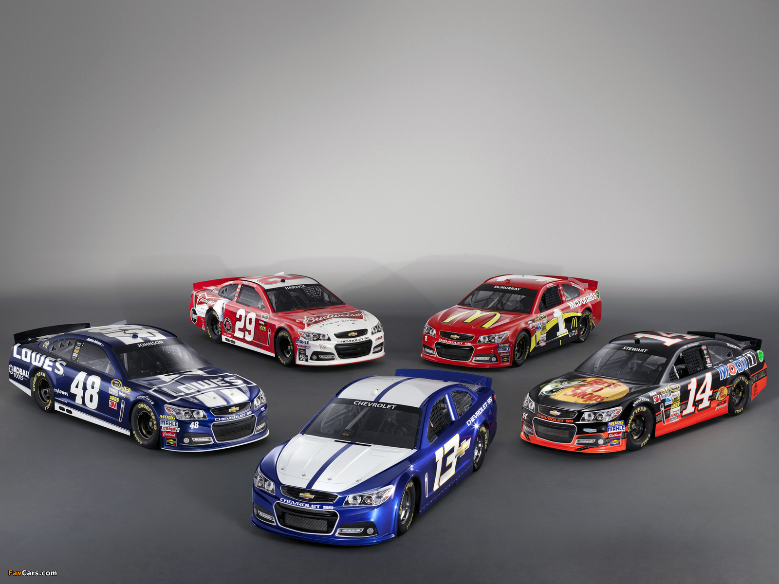 Pictures of Chevrolet SS NASCAR Sprint Cup Series Race Car 2013 (1600 x 1200)