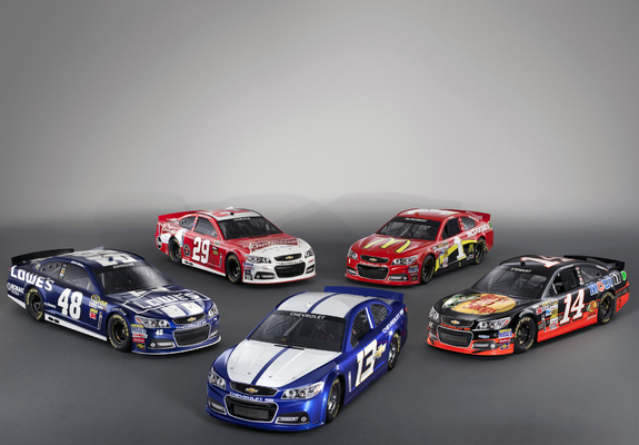 Pictures of Chevrolet SS NASCAR Sprint Cup Series Race Car 2013