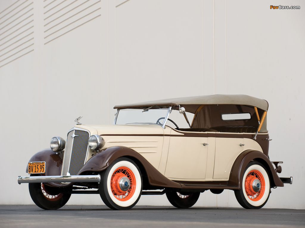 Chevrolet Standard Phaeton (DC) 1934 wallpapers (1024 x 768)