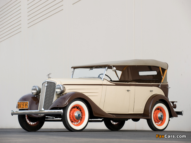 Chevrolet Standard Phaeton (DC) 1934 wallpapers (640 x 480)
