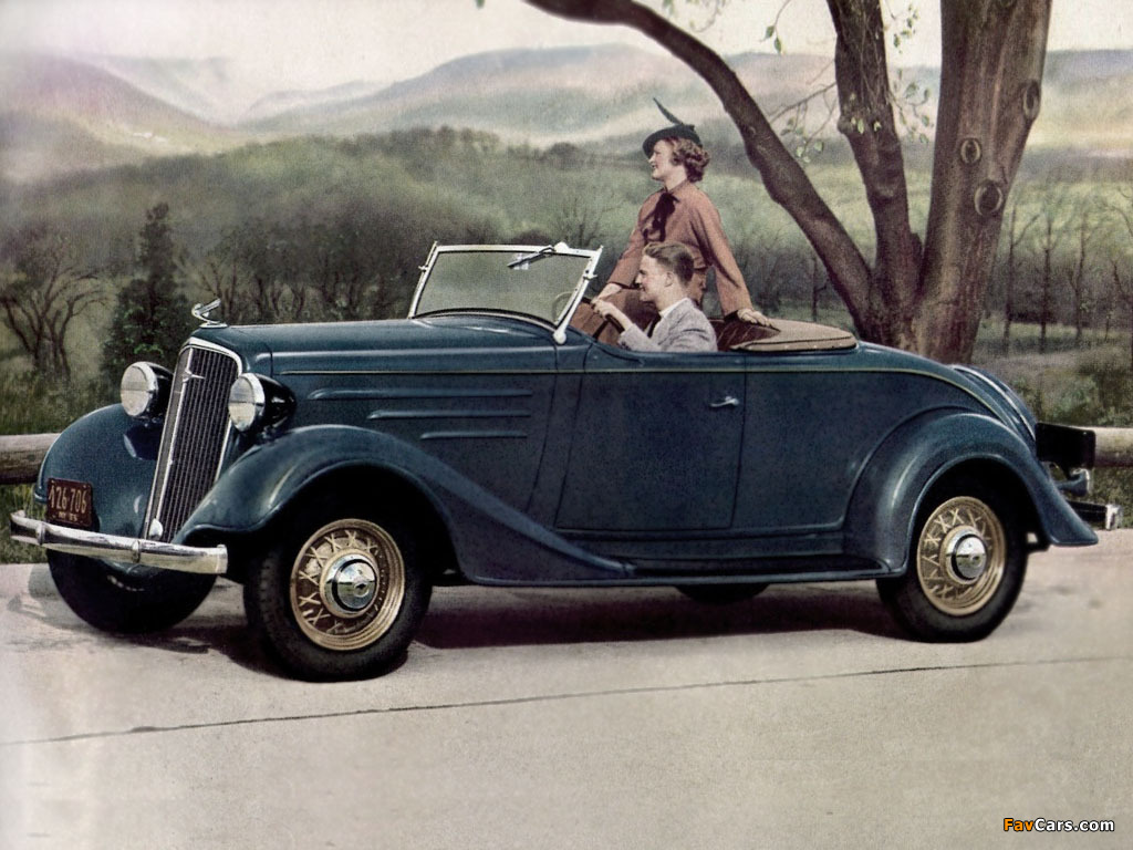 Chevrolet Standard Sport Roadster (EC) 1935 wallpapers (1024 x 768)