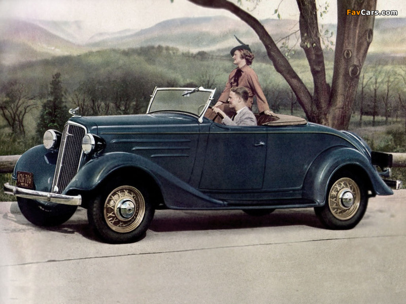 Chevrolet Standard Sport Roadster (EC) 1935 wallpapers (800 x 600)