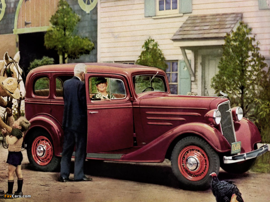 Pictures of Chevrolet Standard 4-door Sedan (EC) 1935 (1024 x 768)