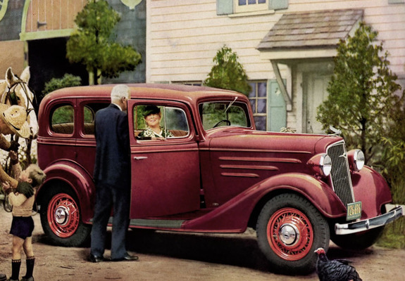 Pictures of Chevrolet Standard 4-door Sedan (EC) 1935