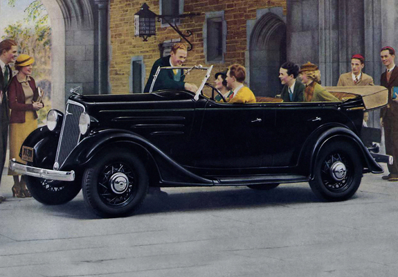 Chevrolet Standard Phaeton (EC) 1935 wallpapers