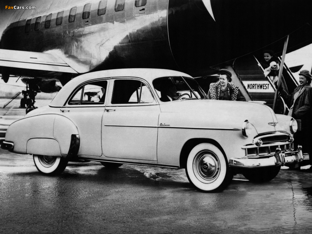 Chevrolet Deluxe Styleline 4-door Sedan (2103-1069) 1949 images (1024 x 768)