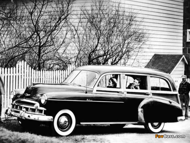 Chevrolet Deluxe Styleline Wood Wagon (2109-1061) 1949 wallpapers (640 x 480)