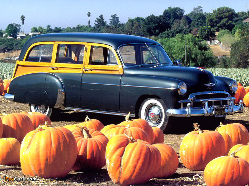 Chevrolet Styleline Deluxe Station Wagon 1949 wallpapers (800 x 600)