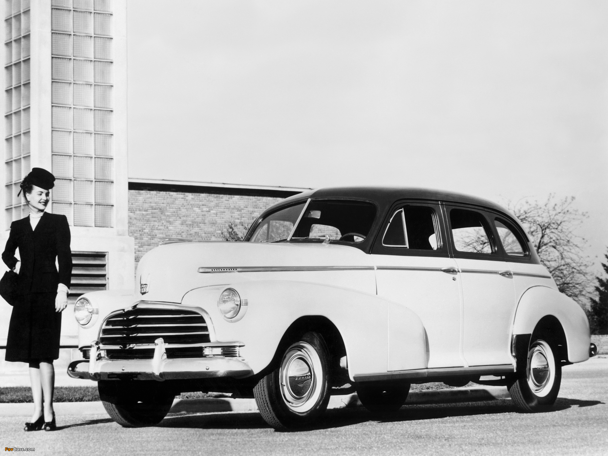 Chevrolet Stylemaster Sport Sedan (DJ-1503) 1946 photos (2048 x 1536)