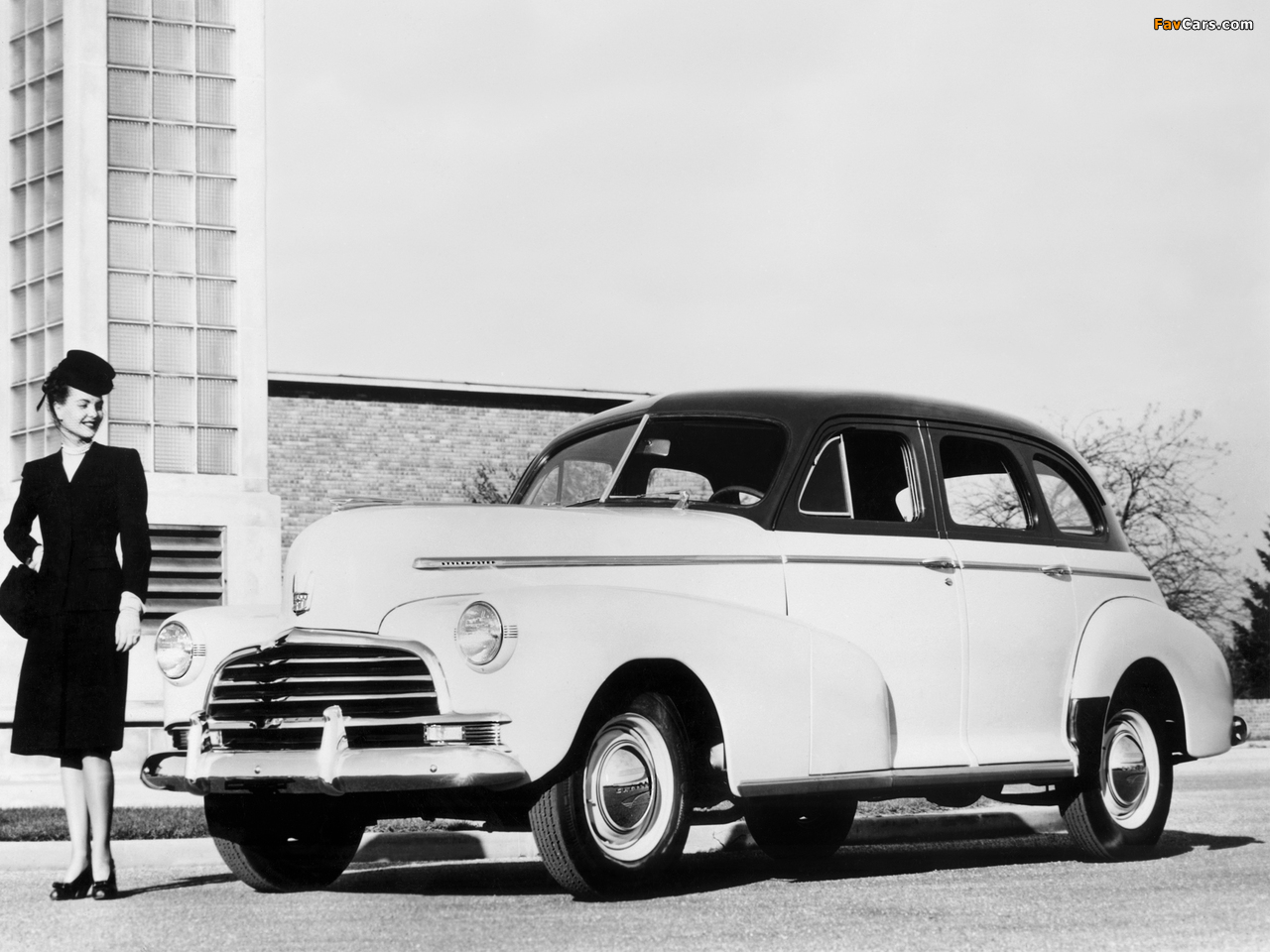 Chevrolet Stylemaster Sport Sedan (DJ-1503) 1946 photos (1280 x 960)