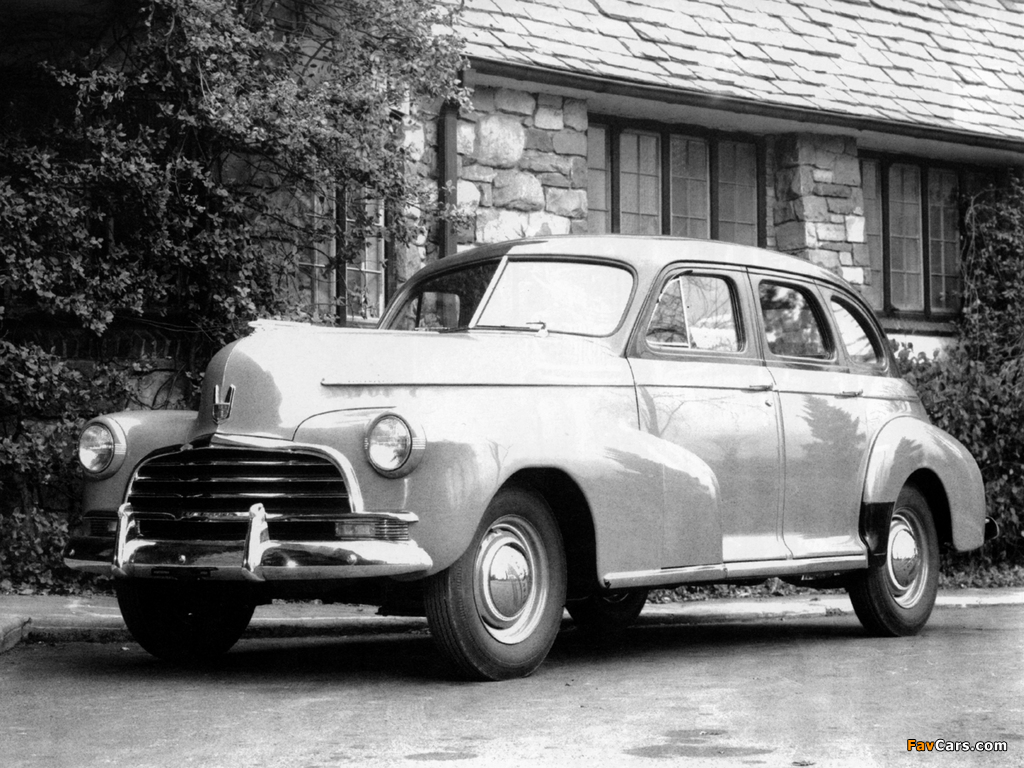 Pictures of Chevrolet Stylemaster Sport Sedan (DJ-1503) 1946 (1024 x 768)