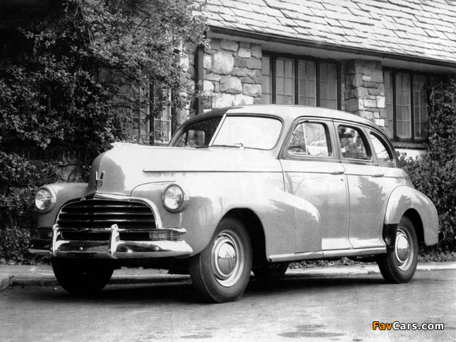 Pictures of Chevrolet Stylemaster Sport Sedan (DJ-1503) 1946 (640 x 480)