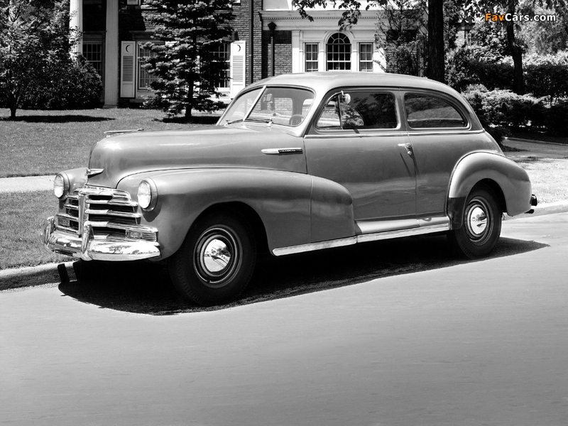 Pictures of Chevrolet Stylemaster 2-door Town Sedan 1948 (800 x 600)