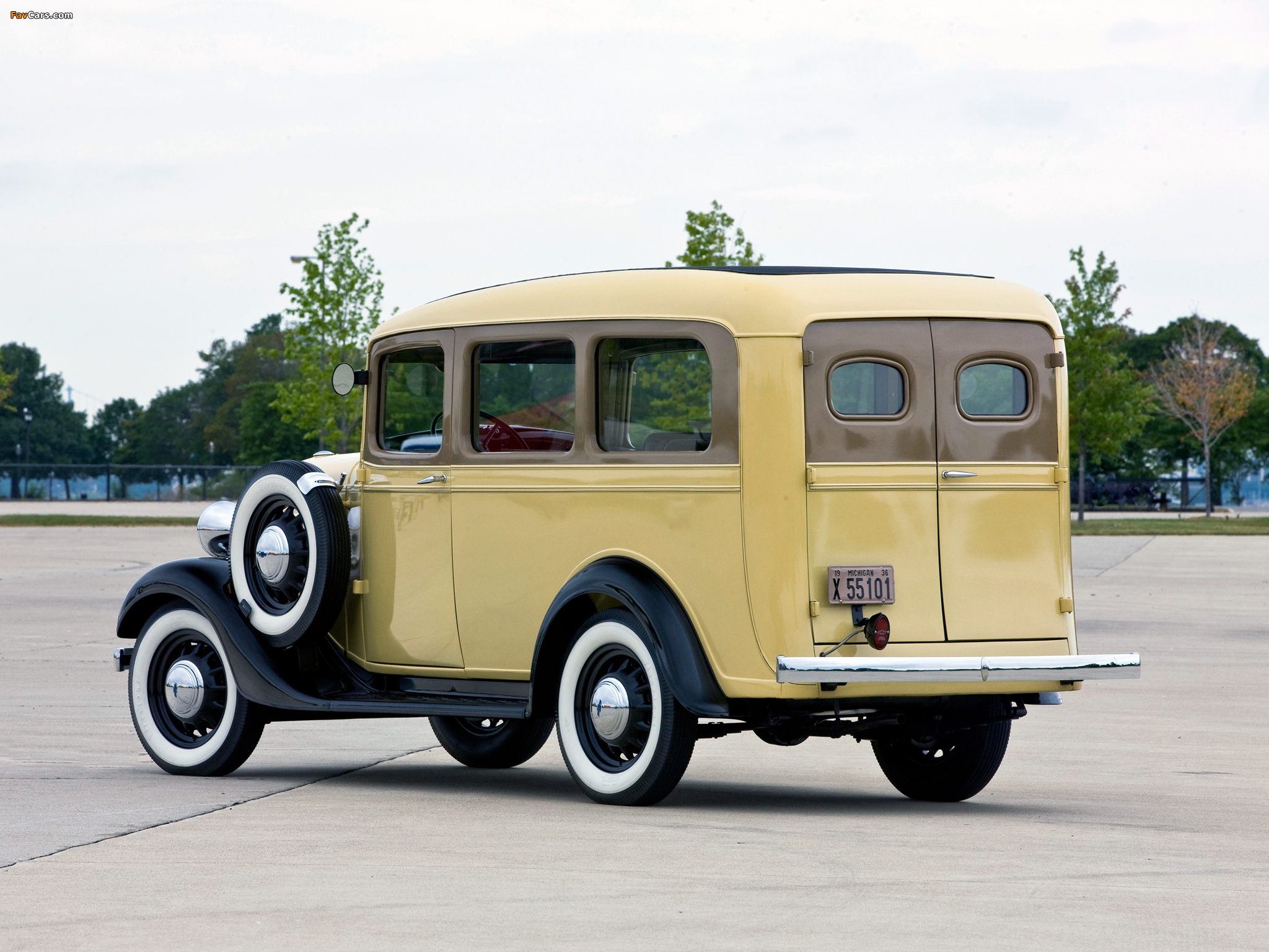 Chevrolet Carryall Suburban (FB) 1936 images (2048 x 1536)
