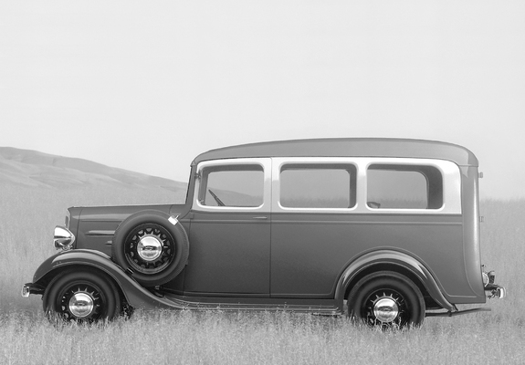 Chevrolet Carryall Suburban (FB) 1936 photos