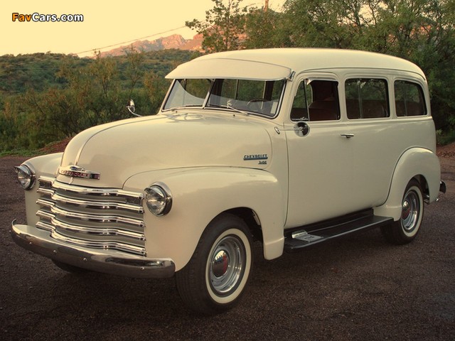 Chevrolet Suburban Carryall 1947–54 photos (640 x 480)