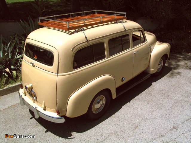 Chevrolet Suburban Carryall 1947–54 wallpapers (640 x 480)