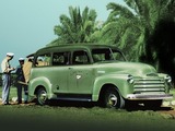 Chevrolet 3100 Suburban (JP/KP-3116) 1951–52 wallpapers