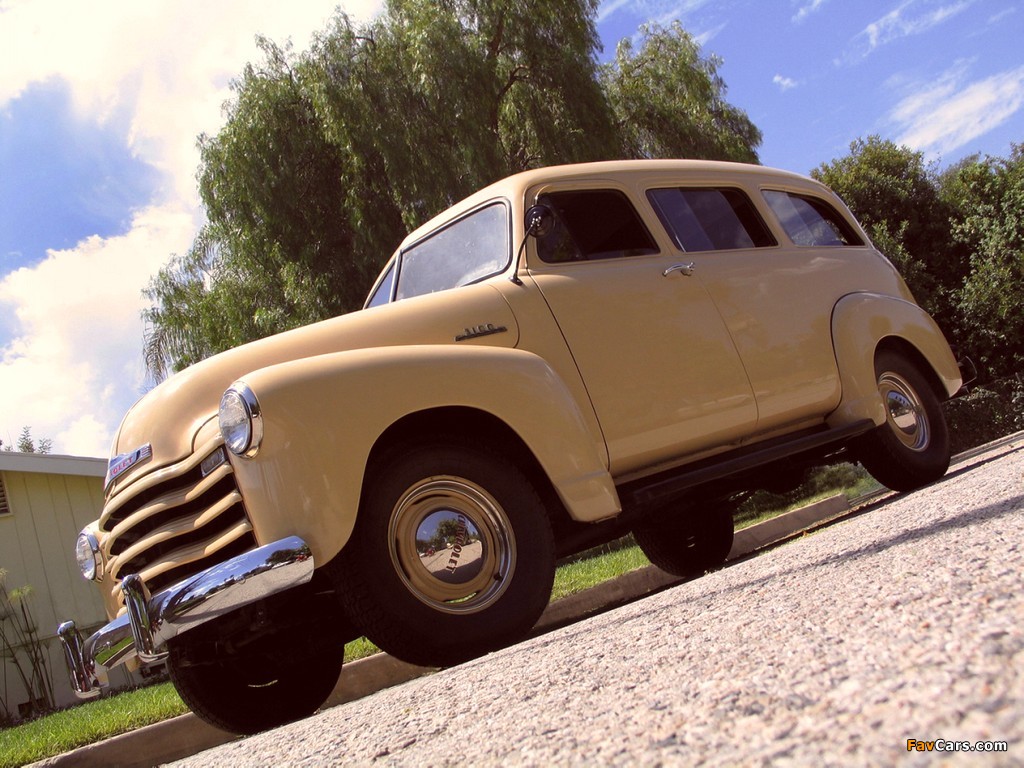 Chevrolet 3100 Suburban (H-3116) 1953 photos (1024 x 768)