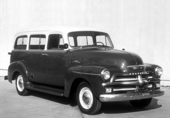 Chevrolet Suburban 1954–55 wallpapers