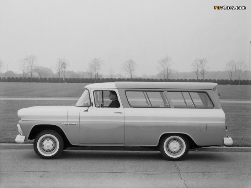 Chevrolet Apache 10 Suburban Carryall 1960 photos (800 x 600)