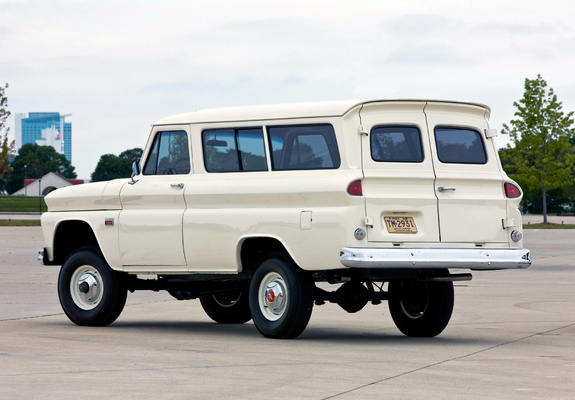 Chevrolet Suburban 4WD 1962–66 wallpapers