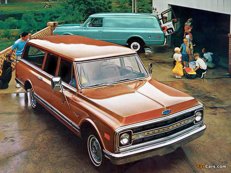 Chevrolet Suburban 1967–72 wallpapers (800 x 600)