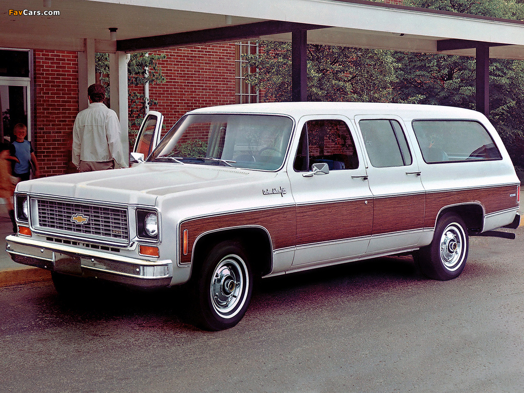Chevrolet Suburban 1973–74 pictures (1024 x 768)