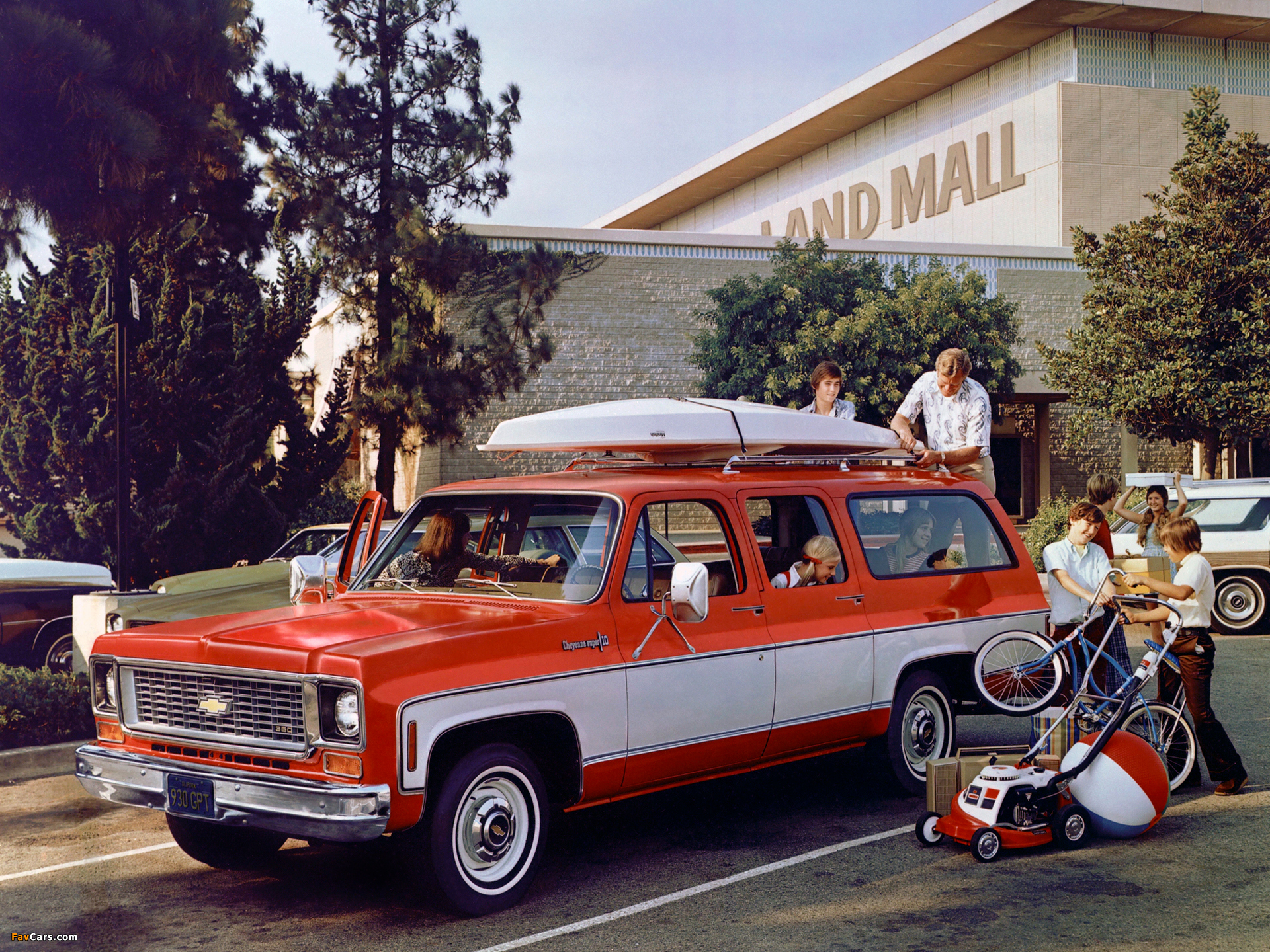 Chevrolet Suburban 1973–74 wallpapers (1920 x 1440)