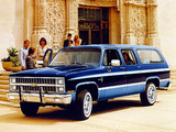Chevrolet C20 Suburban Silverado 1982 pictures