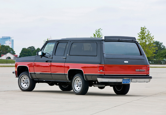 Chevrolet Suburban 1989–91 pictures