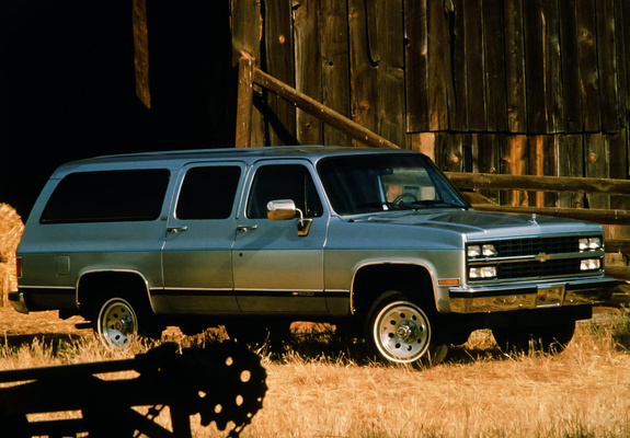Chevrolet Suburban 1989–91 wallpapers