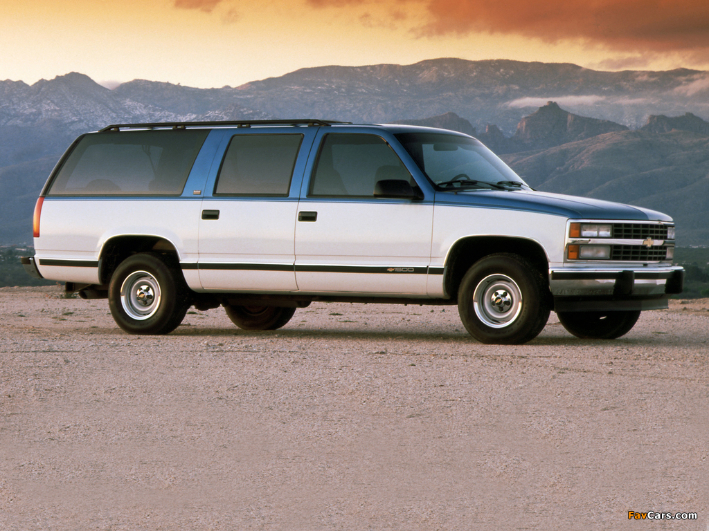 Chevrolet Suburban (GMT400) 1992–93 pictures (1024 x 768)
