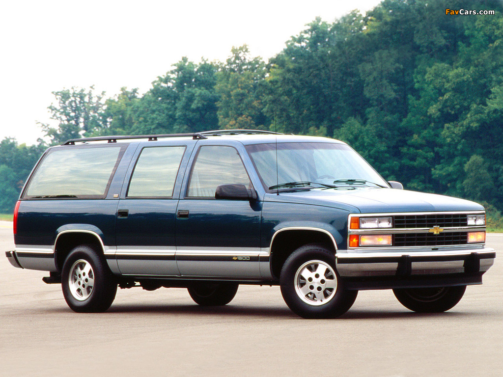 Chevrolet Suburban (GMT400) 1992–93 wallpapers (1024 x 768)