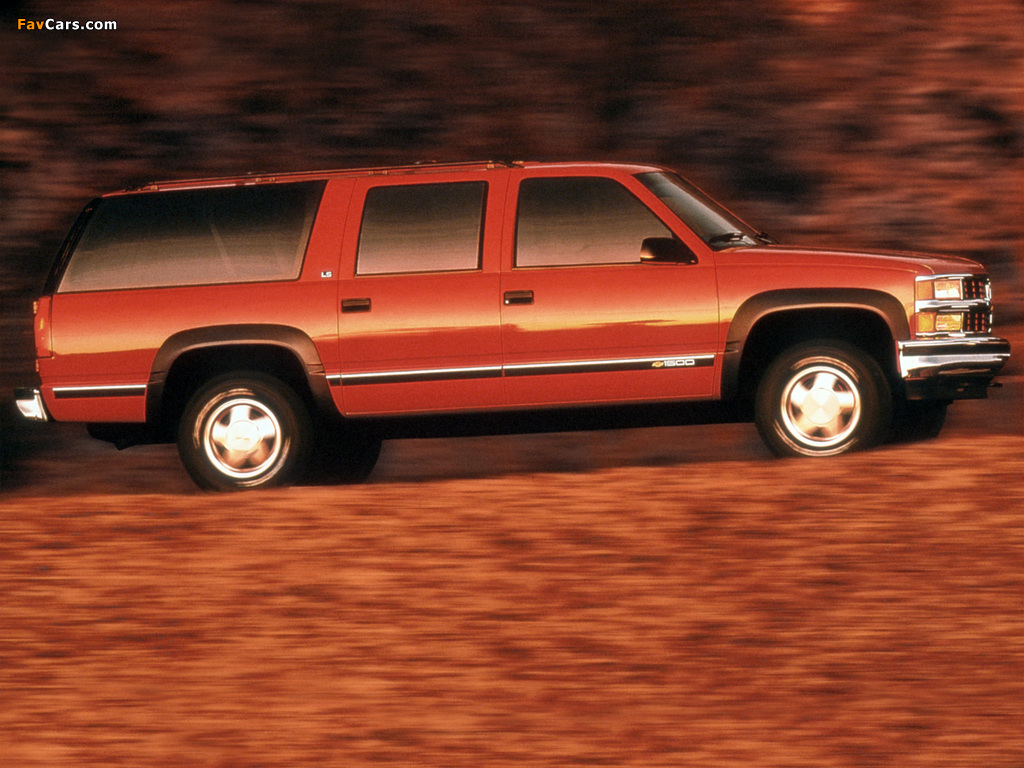 Chevrolet Suburban (GMT400) 1994–99 photos (1024 x 768)