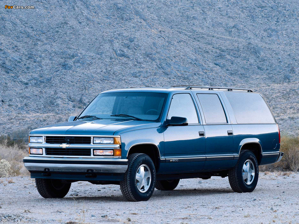 Chevrolet Suburban (GMT400) 1994–99 pictures (1024 x 768)