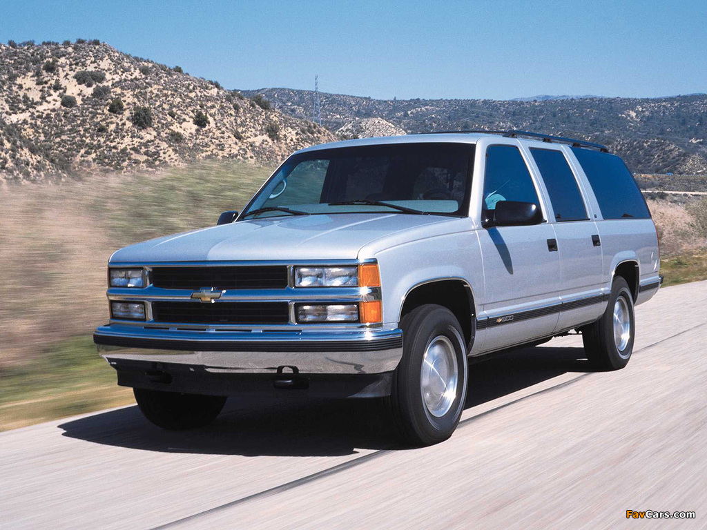Chevrolet Suburban (GMT400) 1994–99 pictures (1024 x 768)