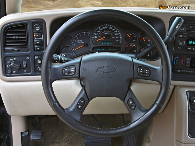 Chevrolet Suburban Z71 (GMT800) 2003–06 images (640 x 480)