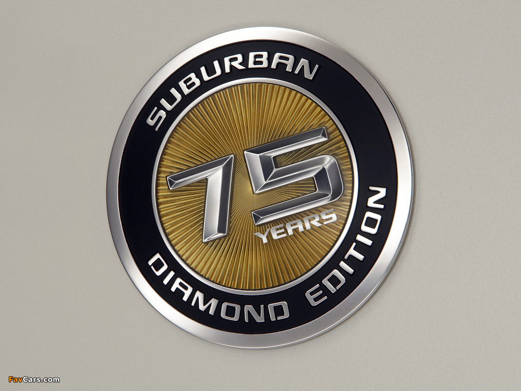 Chevrolet Suburban 75th Anniversary Diamond Edition (GMT900) 2010 images (1024 x 768)